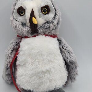GANZ Grey Owl Plush Softie Webkinx  Adopt a Pet Toy Grey Big Eyed Bird Collect